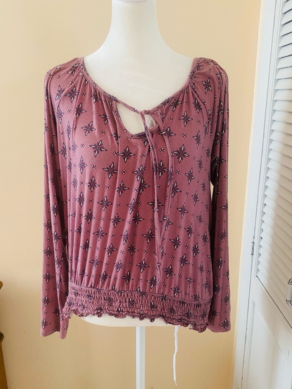Pink republic size boho blouse